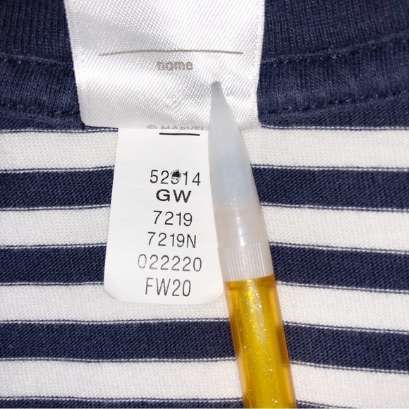 Hanna Andersson Marvel Blue and White Stripe Captain America T-shirt Size 12 - Picture 6 of 6